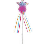 Great Pretenders Glitter Rainbow Wand - Fuchsia