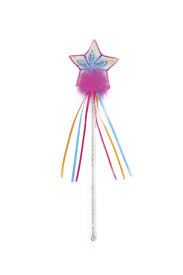 Great Pretenders Glitter Rainbow Wand - Fuchsia