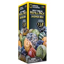 National Geographic Rock Tumbler Refill Pack - Jasper Mix