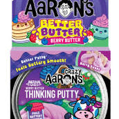 Crazy Aarons Thinking Putty - Trendsetters - Better Butter - Berry Butter