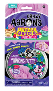 Crazy Aarons Thinking Putty - Trendsetters - Better Butter - Berry Butter