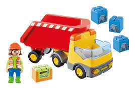 Playmobil - 1 2 3 - Dump Truck - 70126