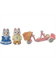 Calico Critters - Tandem Cycling Set