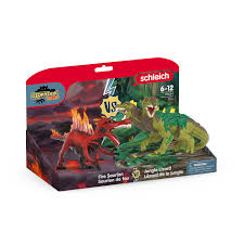 Schleich Eldrador Fire vs. Jungle 70834