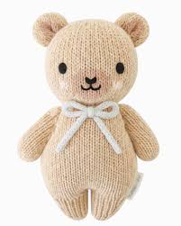 cuddle+kind Baby Honey Bear - Robin's Egg Blue