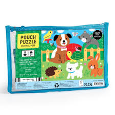 Mudpuppy 12 Piece Pouch Puzzle - Various Styles