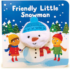 Friendly Little Snowman Finger Puppet Book