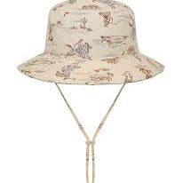 Baby Boys Bucket Hat - Talaroo - Natural - Various Sizes