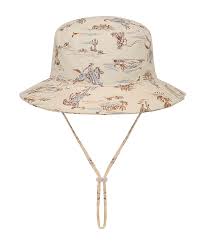 Baby Boys Bucket Hat - Talaroo - Natural - Various Sizes