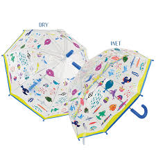 Colour Changing Transparent Umbrella - Various Styles