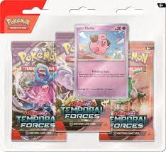 Pokémon TCG: Scarlet & Violet - Temporal Forces - 3 Pack Blister