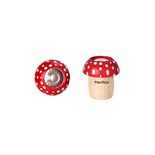 Mushroom Kaleidoscope - Red