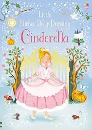 Usborne Little Sticker Dolly Dressing - Cinderella