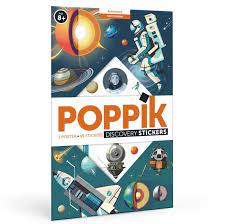 Poppik Discovery Poster and Stickers - Astronomy