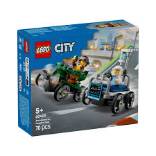 Lego City Airplane vs. Hospital Bed Race Car Pack 60459