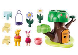 Playmobil - 1 2 3 - Disney - Winnie's & Piglet's Tree House - 71316