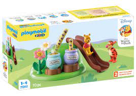 Playmobil - 1 2 3 - Disney - Winnie's & Tigger's Bee Garden - 71317