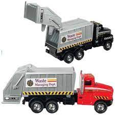 Die Cast City Garbage Truck - Various Colours