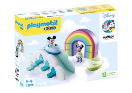 Playmobil - 1 2 3 - Disney - Mickey's & Minnie's Cloud Home - 71319