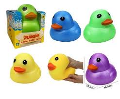 Jumbo 6" Squish Duckie