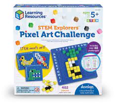 Learning Resources - STEM Explorers Pixel Art Challenge