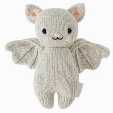 cuddle+kind Baby Bat - Grey