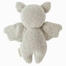 cuddle+kind Baby Bat - Grey
