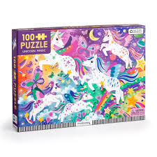 Mudpuppy 100 Piece Puzzle Unicorn Magic