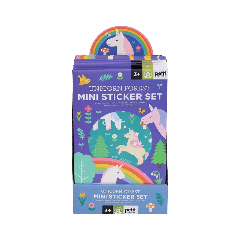 Mini Sticker Set - Unicorn Forest