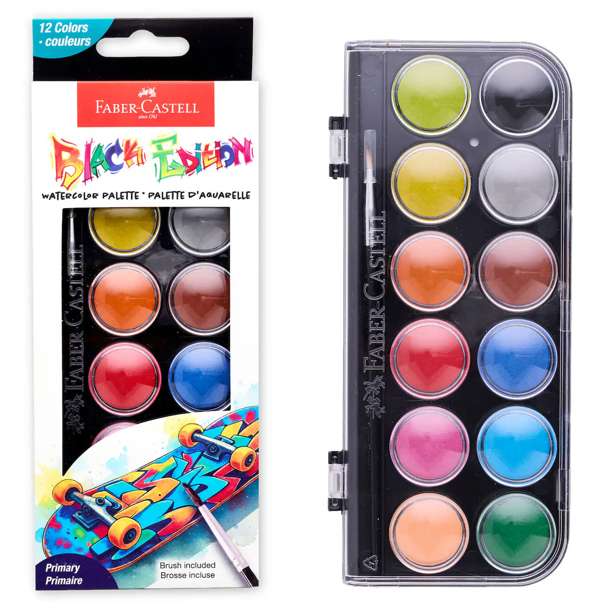 Faber-Castel Black Edition Watercolor Palette