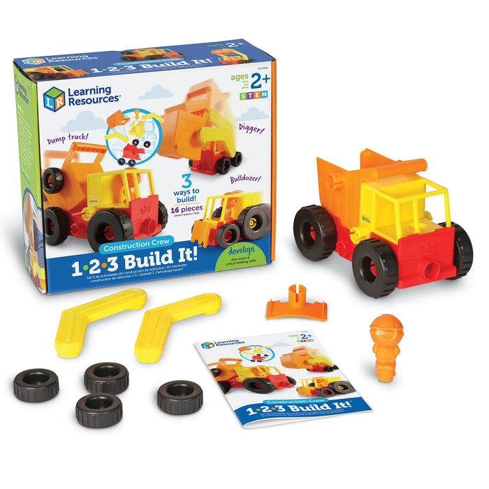 Learning Resources - 1-2-3 Build It! Construction Crew