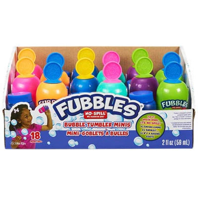 Fubbles No Spill Bubble Tumbler Minis