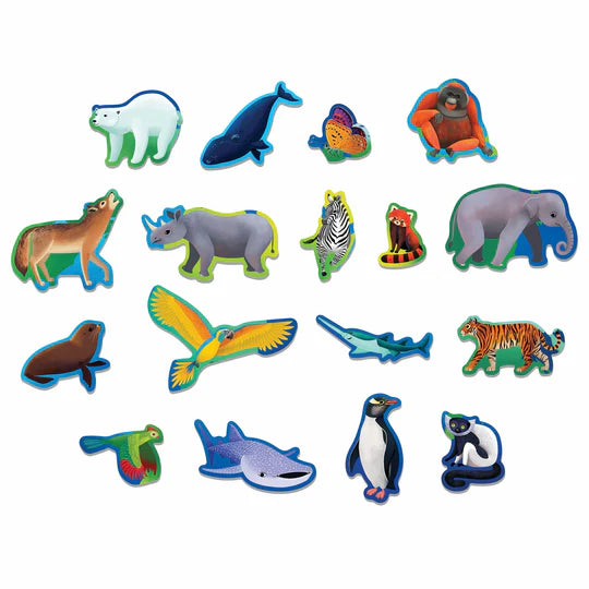 Endangered Species Around the World 80pc Geography Puzzle