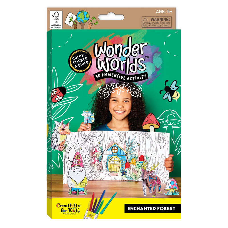 Creativity for Kids Wonder Worlds 3D Immersive Activity - Enchanted Forest