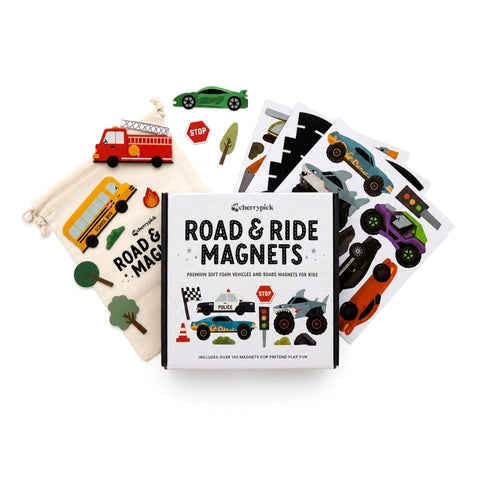 Road & Ride Car Magnets Set