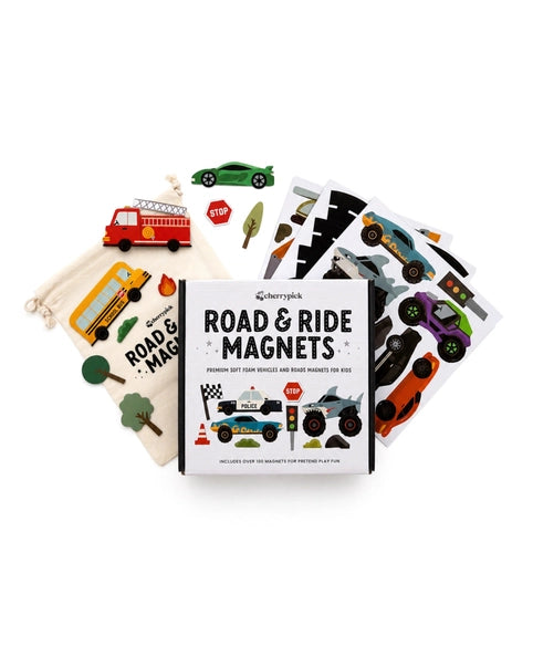 Road & Ride Car Magnets Set