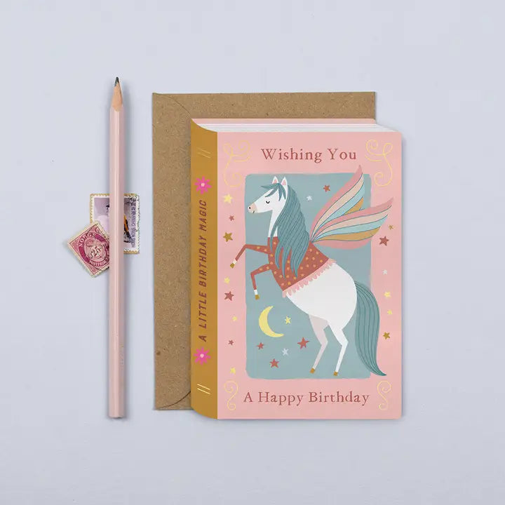 Birthday Card Fairytale Pegasus