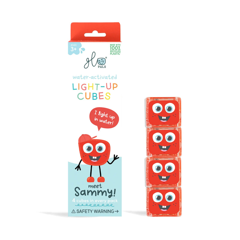 Glo Pals Light-Up Cubes 4 Pack - Various Styles