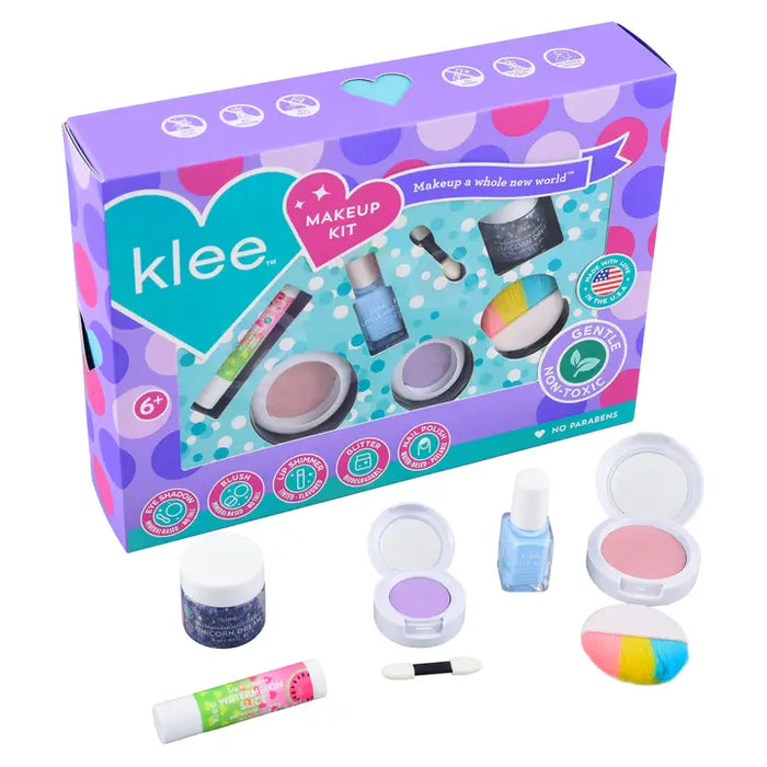 Klee Kids Natural Play Deluxe Makeup Set Sugar Pop - Stick with Me