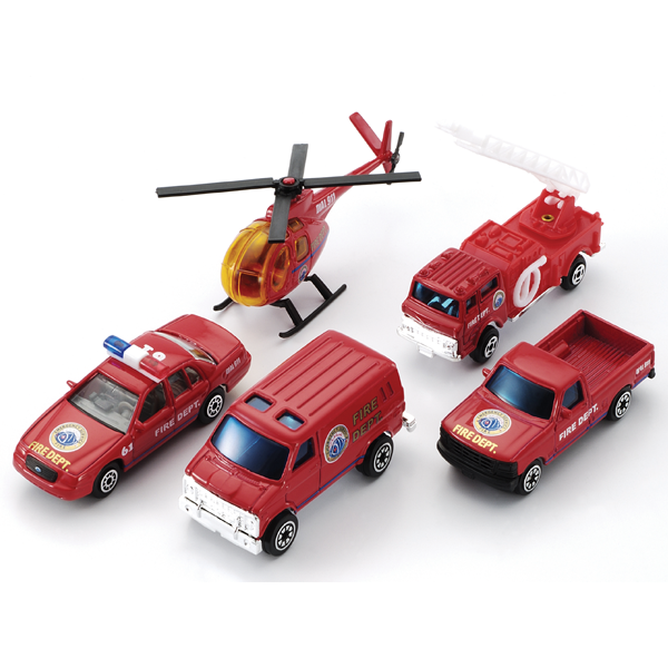 Diecast City Team 5pc Set - Various Styles