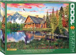 Eurographics 1000 Piece Puzzle - The Fishing Cabin