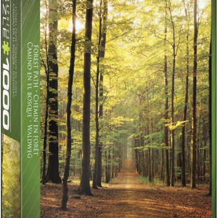 Eurographics 1000 Piece Puzzle  - Forest Path