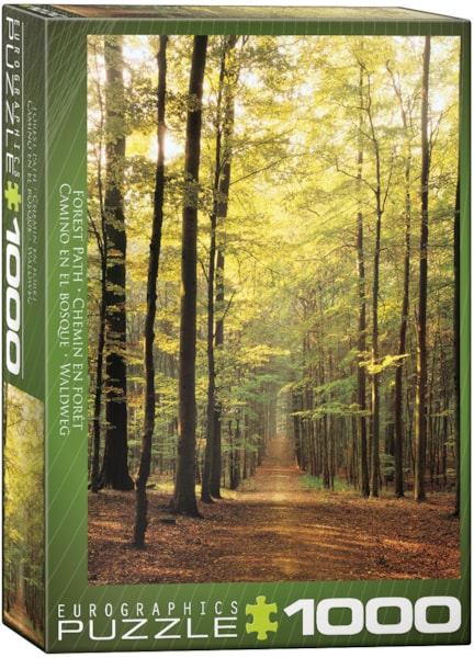 Eurographics 1000 Piece Puzzle  - Forest Path