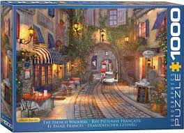 Eurographics 1000 Piece Puzzle - The French Walkway