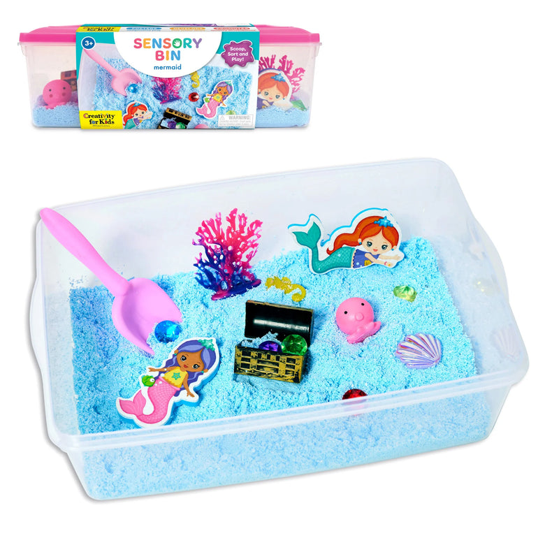 Creativity for Kids Sensory Bin - Mermaid
