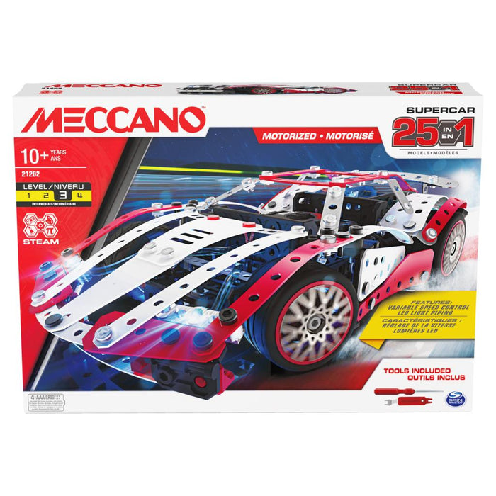 Meccano 25 Multi Model Supercar