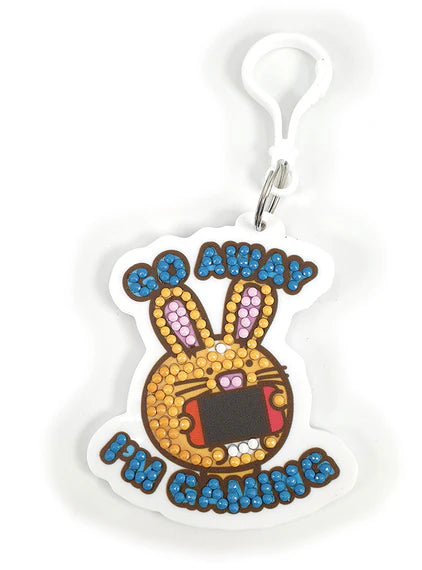 Crystal Art Bag Charm - Fuzzballs