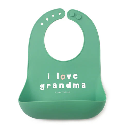Bella Tunno Wonder Bib - I Love Grandma