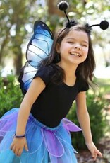 Great Pretenders Midnight Butterfly with Wings and Headband Size: 4-6