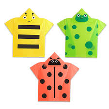 Kidoki Garden Friends Rain Ponchos - Various Styles